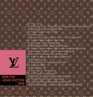 JAY-Z Kon The Louis Vuitton Don- New Import Double LP on Colored Vinyl