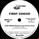 First Choice Love Freeze (DJ Spinna Remix) Philly Groove Records