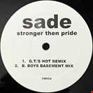 Sade Stronger Than Pride (House Mixes) Not On Label