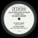 Dan The Drum / Patterson, Stuat UK House Sermon F*CLR Music