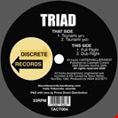 Triad Tsunami / Full Flight LP - Yellow Vinyl Discrete