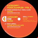 Sweet Georgie / Carroll, Ron / Groove Disciple / RC Groove Project [V5] Category 1 Music Sampler - Vol. 5 Category Music